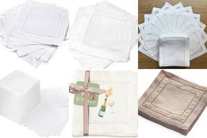 10 Luxurious Linen Cocktail Napkins You'll Love