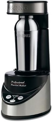 Waring Pro Electric Martini Maker: Black Chrome
