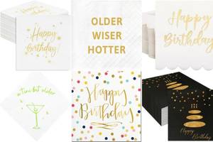 8 Stunning Birthday Cocktail Napkins