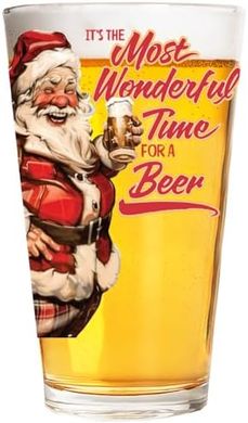 Toasted Tales Christmas Beer Pint Glass Gift
