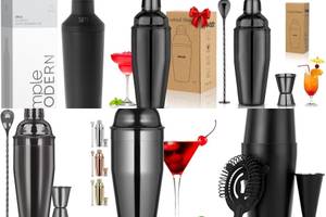 10 Must-Have Black Cocktail Shakers