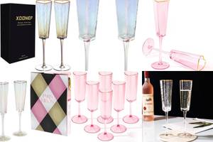 10 Stunning Heart-Shaped Champagne Flutes