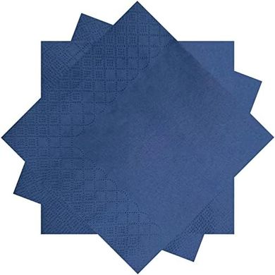 Navy Blue Cocktail Napkins (300-count, 2-ply, disposable)
