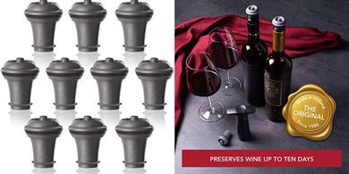 Vacu Vin Gray Wine Stopper
