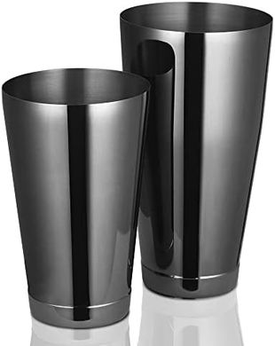 Weighted Stainless Steel Martini Shaker Set (Gunmetal)
