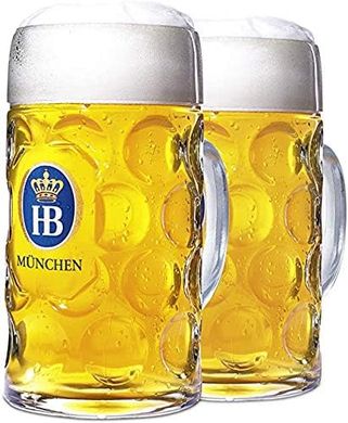 Dimpled Stein Beer Set (2 x 0.5L)
