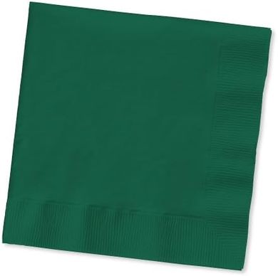 Hunter Green Beverage Napkins (200-count, 2-ply)
