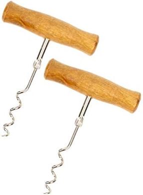 Cool Wooden Wine Openers (Set of 2)
