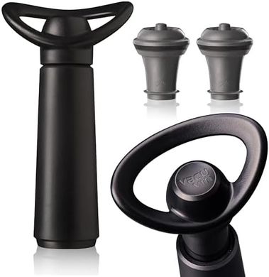 Vacu Vin Concerto Wine Saver: Vacuum Pump, 2 Stoppers, Reusable