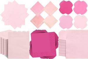 10 Stunning Pink Cocktail Napkins You'll Love