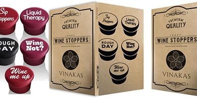Funny Silicone Wine Stoppers: Perfect Wine Gift for Women & Men