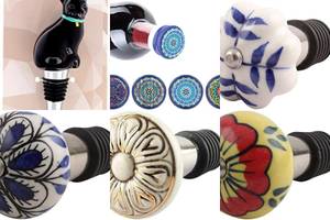 6 Stunning Ceramic Wine Stoppers: A Must-Have Collection