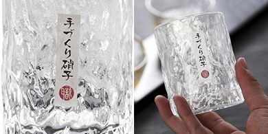 Handmade Japanese Crystal Whiskey Tumbler
