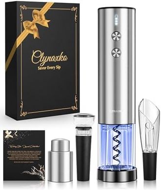 Premium Electric Wine Opener Gift Set with Accessories
