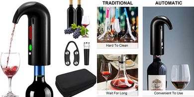 Smart Electric Wine Aerator & Dispenser
