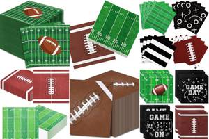 10 Must-Have Football Cocktail Napkins