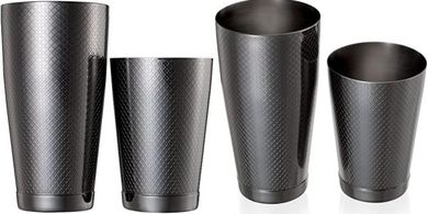 Diamond Lattice Shaker Set, Black
