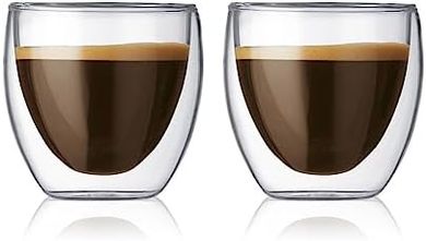 Bodum Pavina Double-Wall Espresso Shot Glasses (Set of 2)
