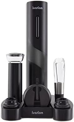 Ivation 7-Piece Wine Gift Set: Electric Opener, Aerator, Preserver, & Accessories
