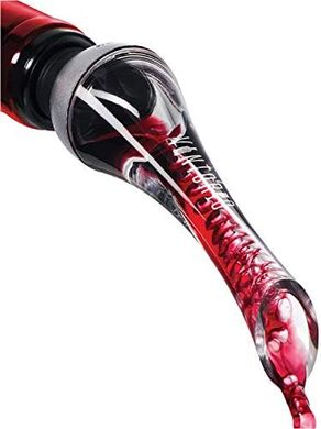 Vintorio Wine Aerator: Premium Silver Pourer & Decanter Spout
