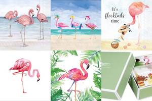 10 Flamingo Cocktail Napkins: Perfect for Your Next Party