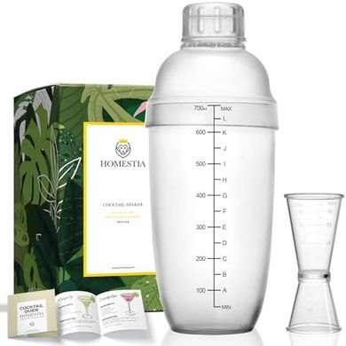 Homestia 24oz Cocktail Shaker Set with Jigger & Scales
