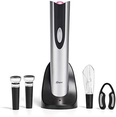 Oster Electric Wine Opener & Preserver Set (Black)
