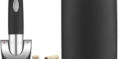 Cuisinart Cordless Wine Opener & Vacuum Sealer (Black)
