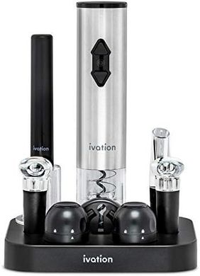 Ivation Deluxe 9-Piece Wine Opener & Bar Tool Gift Set
