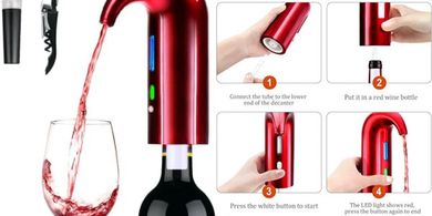 Electric Wine Aerator & Dispenser
