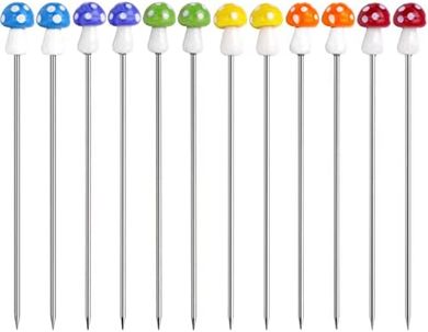 Reusable Stainless Steel Cocktail & Food Picks (12 pc)
