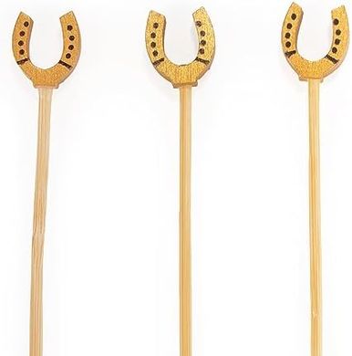 Bamboo Horseshoe Cocktail & Food Skewers (200 pc)
