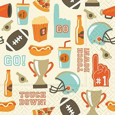 Game Day Football Party Napkins (80-count)
