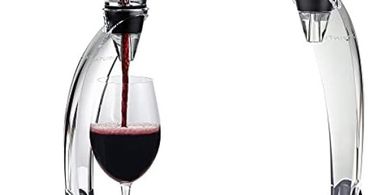 Vinturi Deluxe Wine Aerator & Decanter Stand: Enhances Red Wine Flavor.
