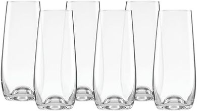 Tuscany Classics Stemless Flute Set (Buy 4, Get 6, 6-pack)
