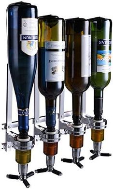 Revolving Liquor Dispenser & Bottle Rack
