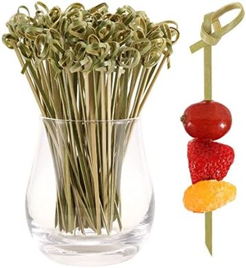 Bamboo Cocktail Picks: 200 Natural Skewers for Parties
