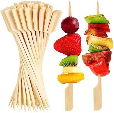 Bamboo Cocktail Picks & Skewers for Appetizers & Parties
