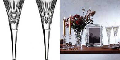 Lismore Crystal Toasting Flutes (Pair)
