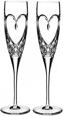 Waterford Crystal Flute Pair: True Love
