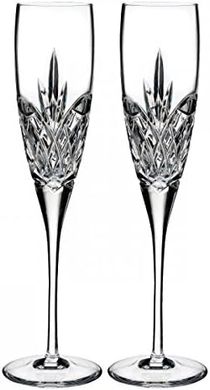 Forever Love Crystal Champagne Flutes (Pair)
