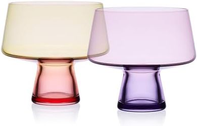 Mikasa Chroma Stackable Martini/Cosmopolitan Glasses (17 oz, Set of 2)
