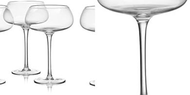 Mikasa Clear Coupe Craft Cocktail Glass
