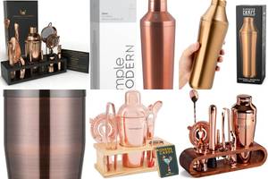 10 Stunning Copper Cocktail Shakers You Need