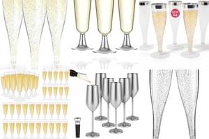 Top 10 Silver Champagne Flutes