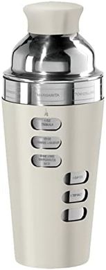 OGGI Dial-A-Drink Cocktail Shaker: 23oz Stainless Steel, Built-in Strainer