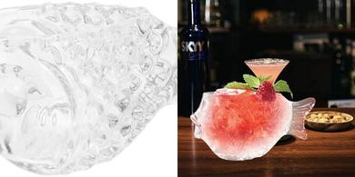 Puffer Fish Cocktail Glasses: Novelty Wine & Whiskey Tumblers

