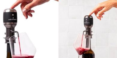 Aervana Select: Electric Wine Aerator & Pourer with Stand
