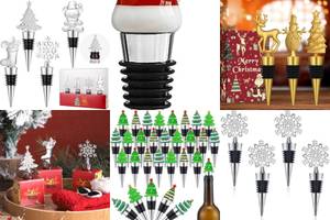 10 Festive Christmas Wine Stoppers to Enhance Your Holiday Cheer