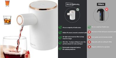 Electric Wine & Spirits Aerator Dispenser